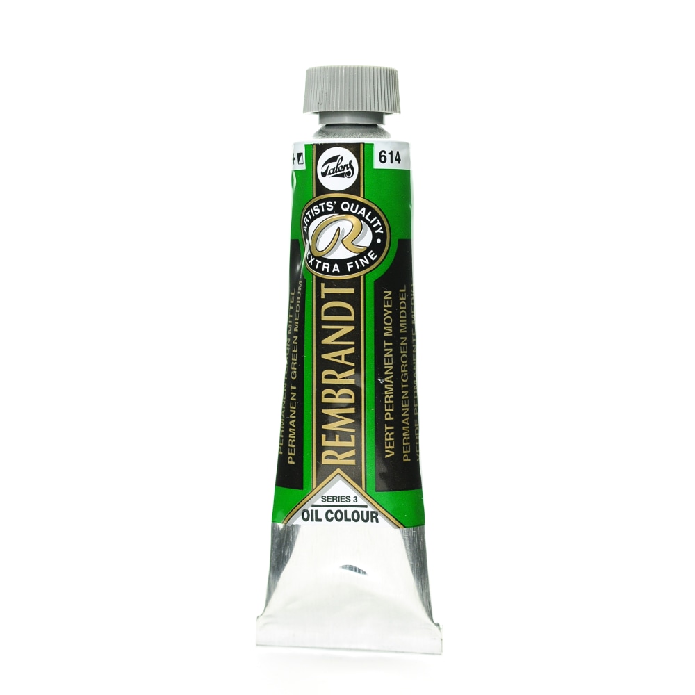 Rembrandt Artist&#x27;s Oil Colors, 40 mL, Permanent Green