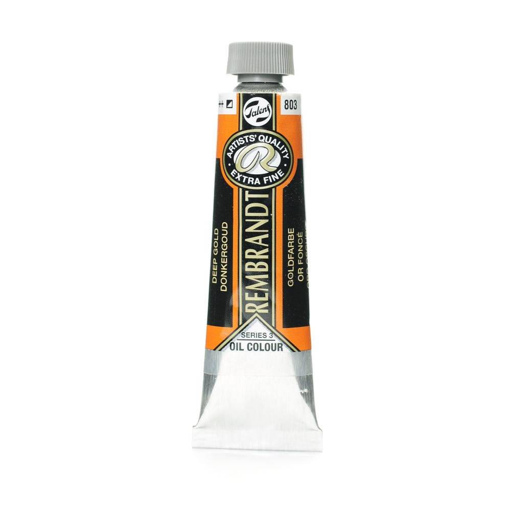 Rembrandt Artist&#x27;s Oil Colors, 40 mL, Deep Gold,