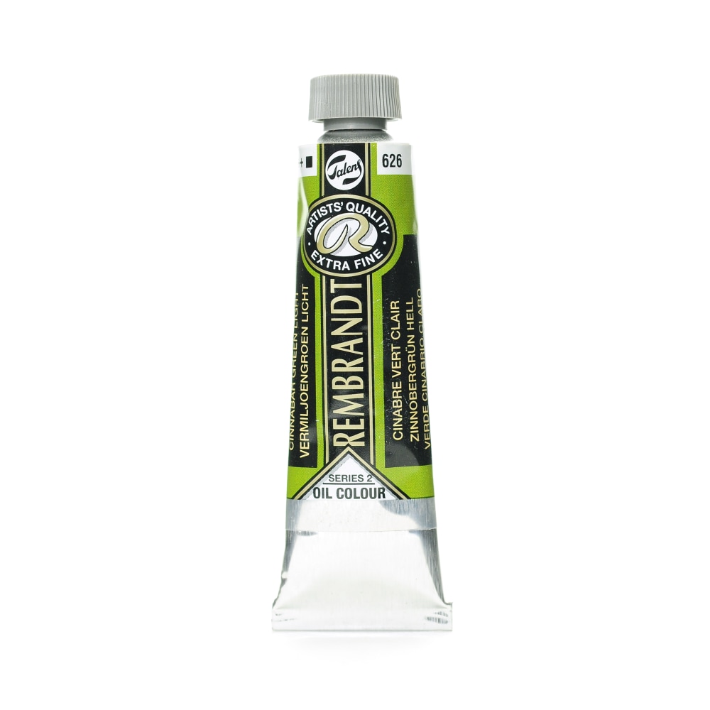 Rembrandt Artist's Oil Colors, 40 mL, Cinnabar Green