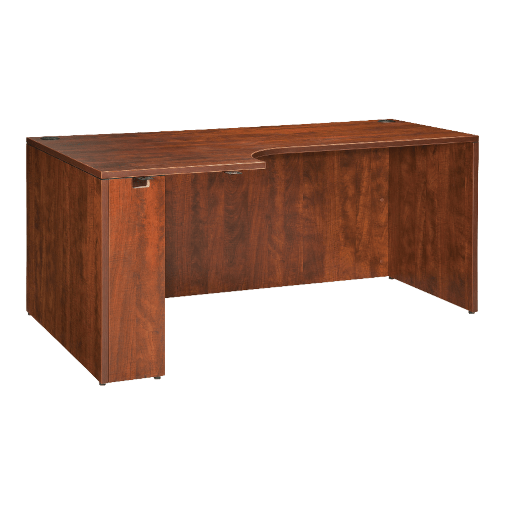 Lorell® Essentials 66"W Corner Computer Desk Credenza, Left,