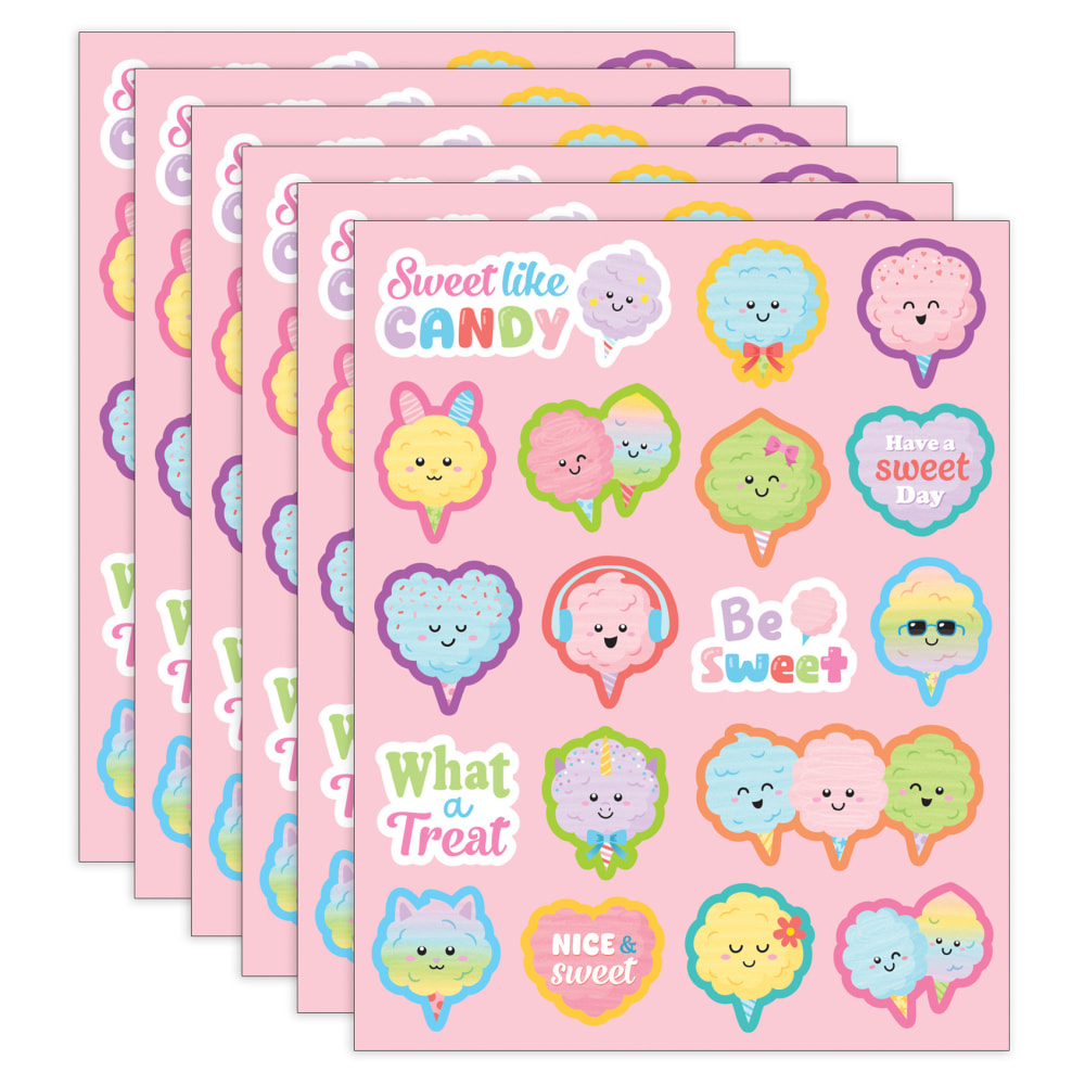 Teacher Created Resources Smelly Stickers, Cotton Candy, 108