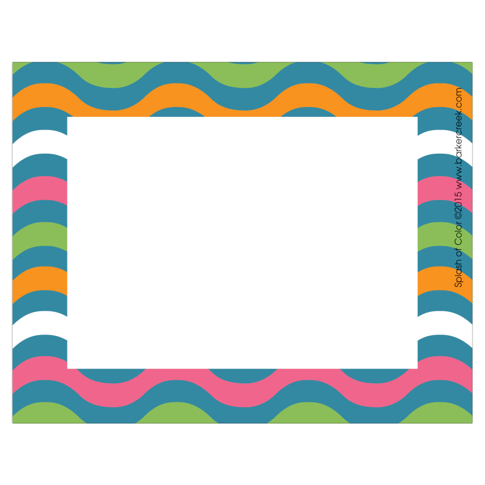 Barker Creek Self-Adhesive Name Badge Labels, 3 1/2”