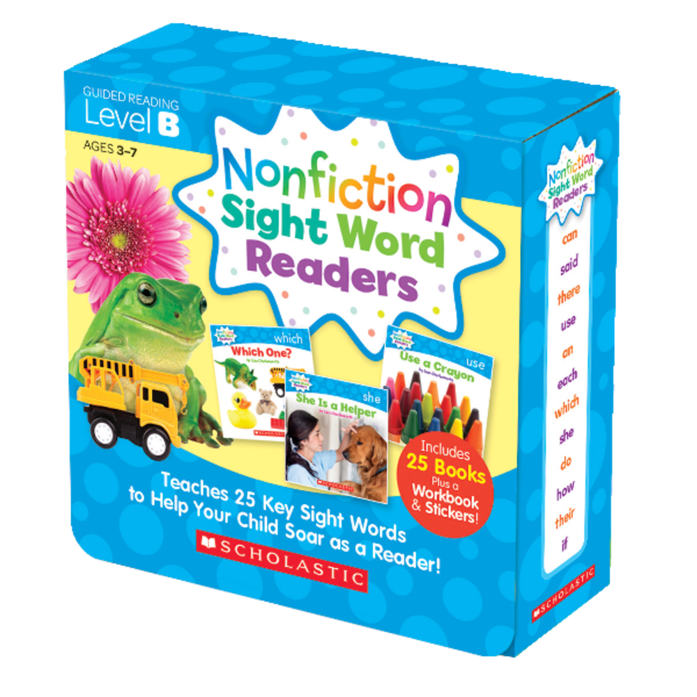 Scholastic Teacher Resources Nonfiction Sight Word Readers Parent
