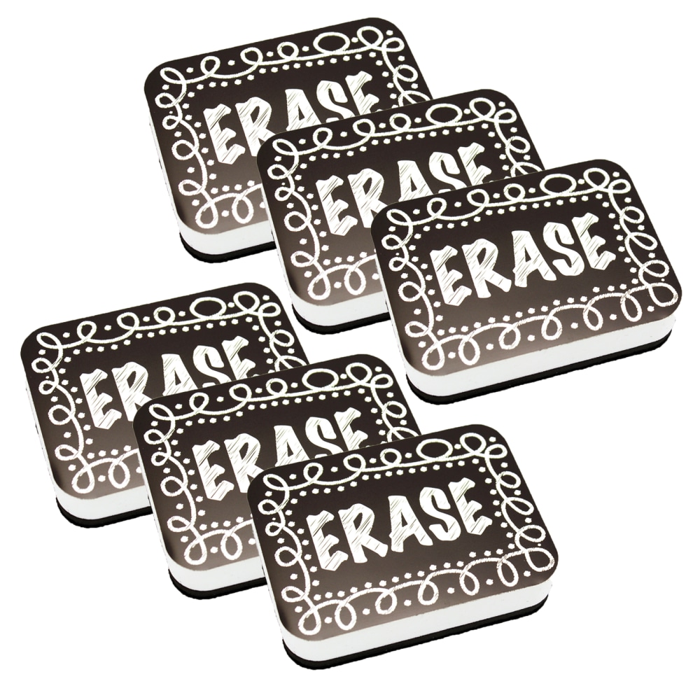 Ashley Productions Magnetic Whiteboard Erasers, Chalk Loop, Pack