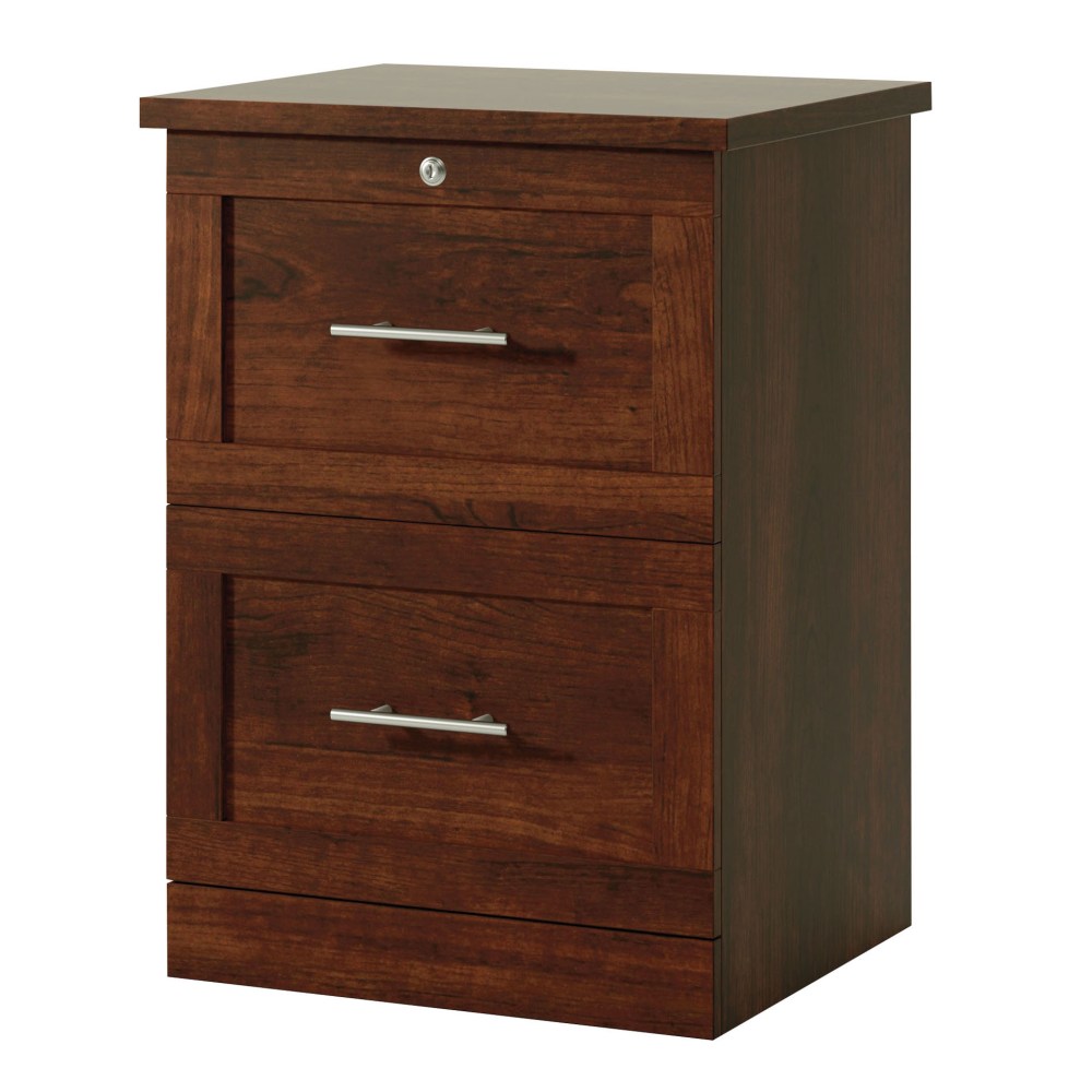 Realspace® 17"D Vertical 2-Drawer File Cabinet, Mulled