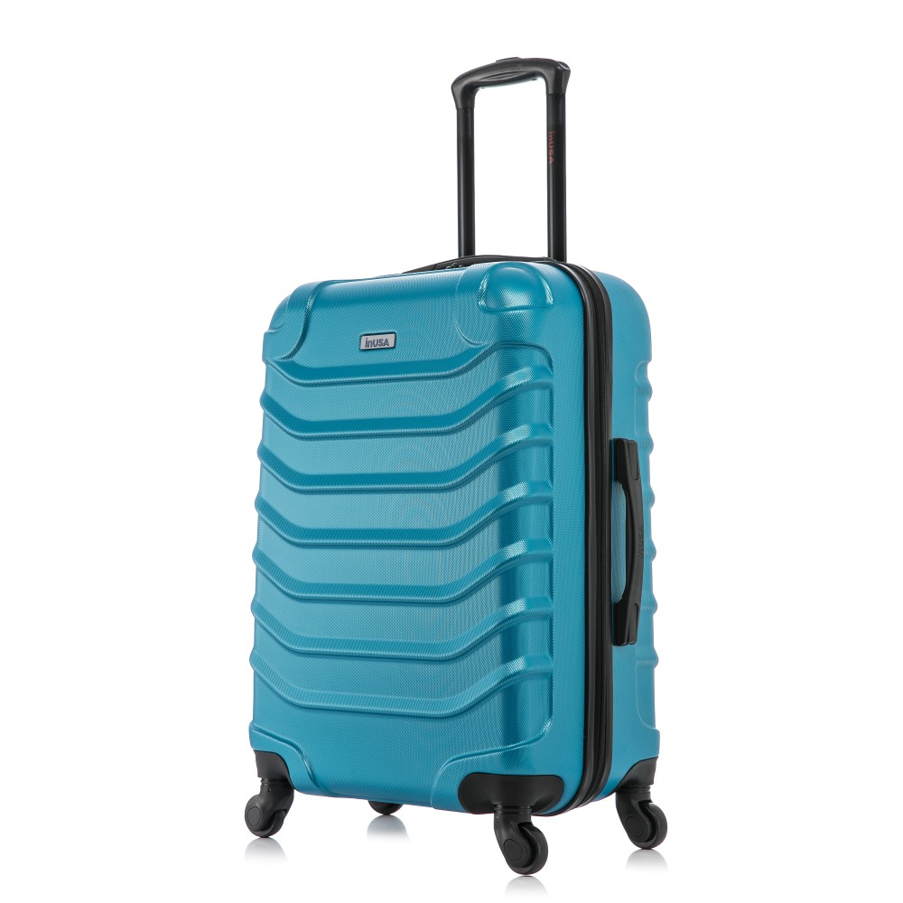 InUSA Endurance ABS Hardside Spinner Suitcase, 25-7/16”H x