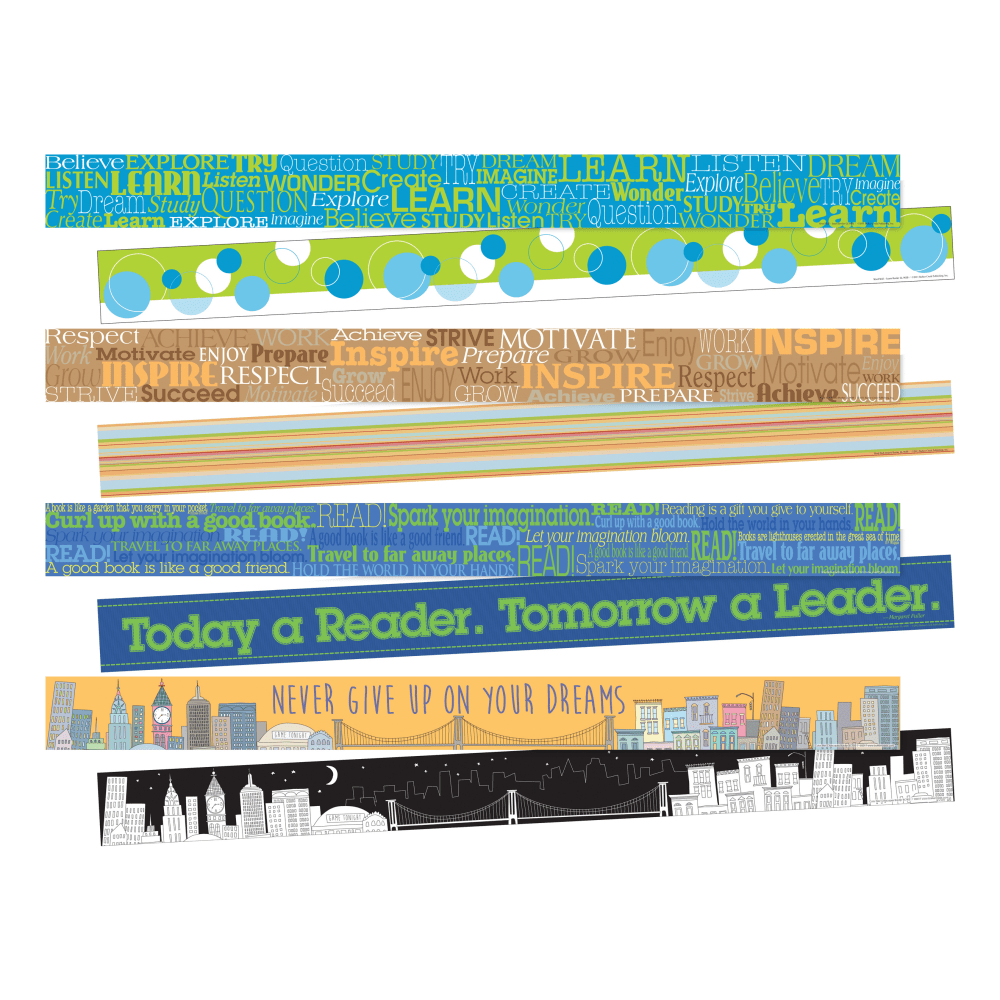 Barker Creek Double-Sided Borders, 3" x 35",
