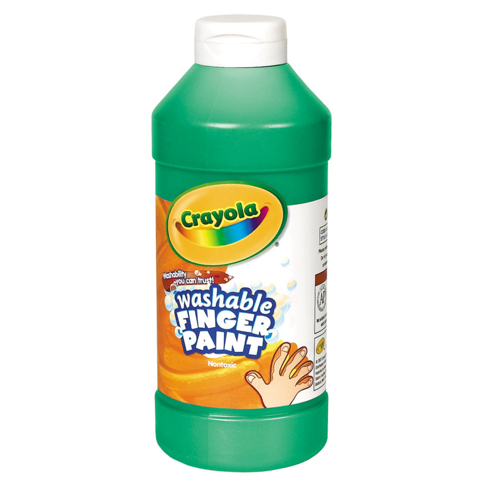Crayola® Washable Finger Paint, 16 Oz., Green
