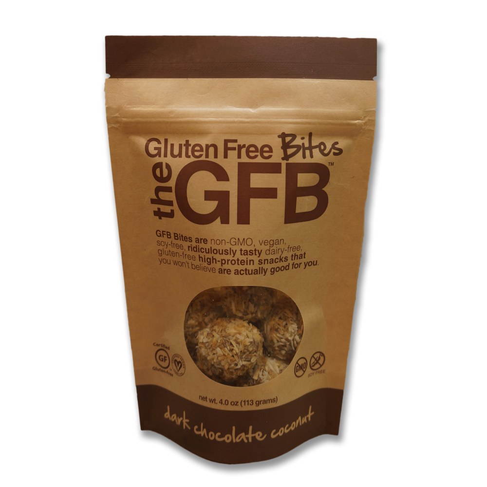 GFB™ The Gluten Free Bites, Dark Chocolate Coconut,