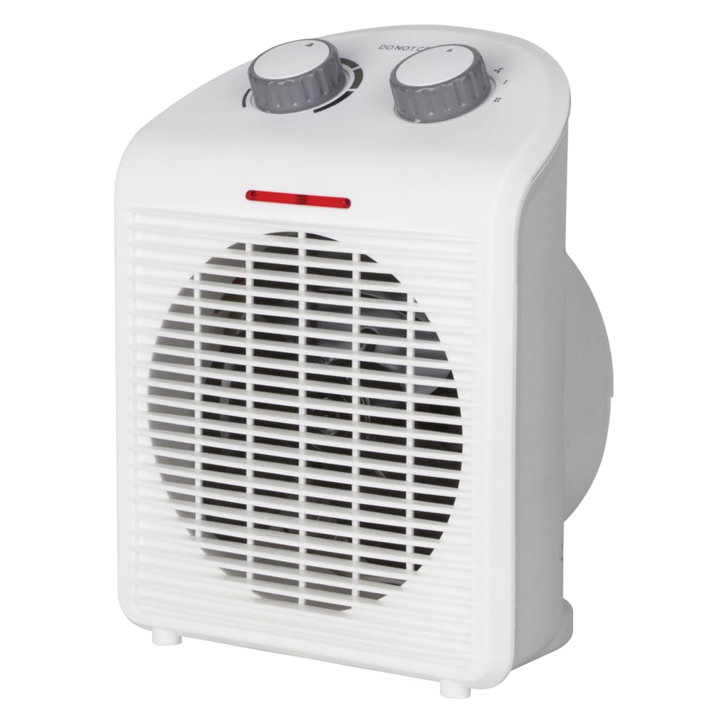 Comfort Glow 1500W Electric Fan Heater With Thermostat,