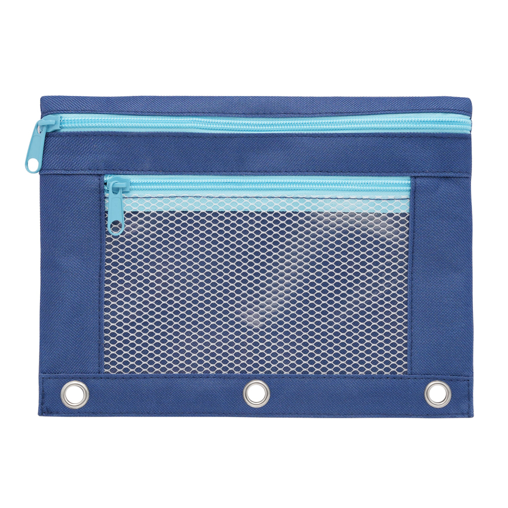 Office Depot® Brand Pencil Pouch With Mesh Window,