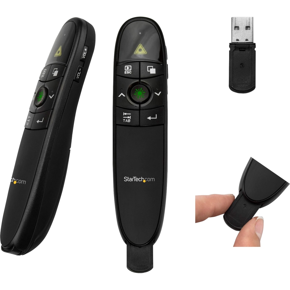 StarTech.com Wireless Presentation Remote with Green Laser