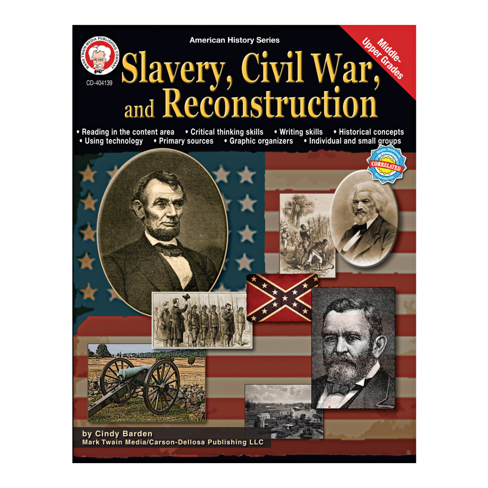 Mark Twain American History Series, Slavery Civil War