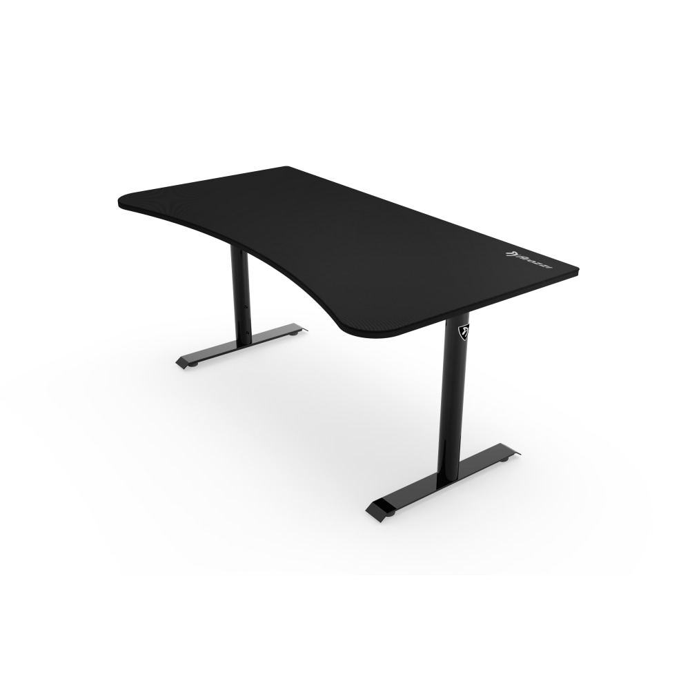 Arozzi Arena 63"W Gaming Desk, Pure Black
