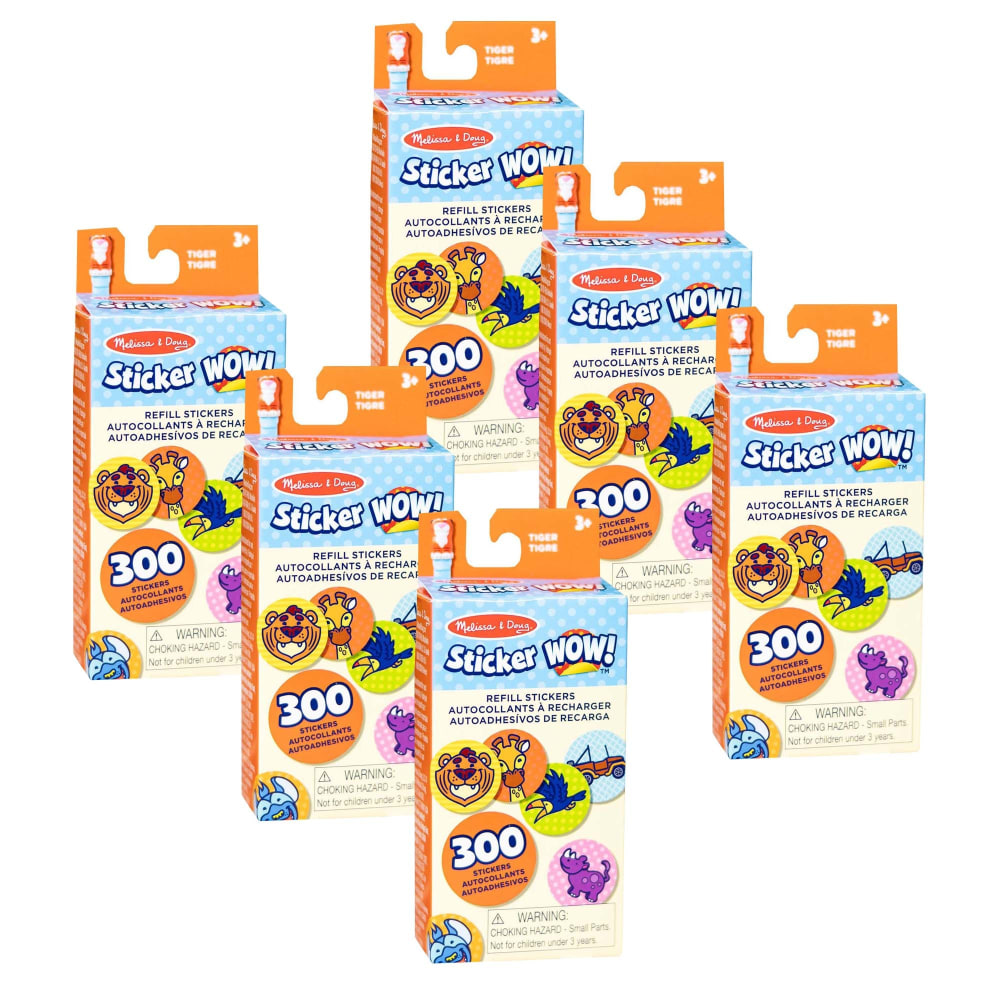 Melissa & Doug Sticker WOW!™ Refill Stickers, Medium,