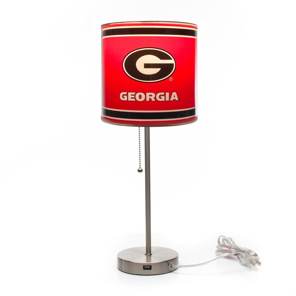 Imperial NCAA Table Lamp, 19"H, University Of Georgia