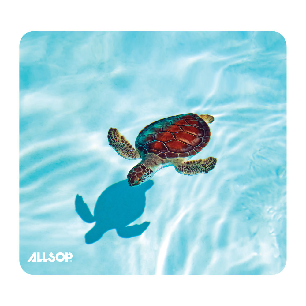 Allsop® Naturesmart™ Mouse Pad, 8.5" x 8", Turtle,