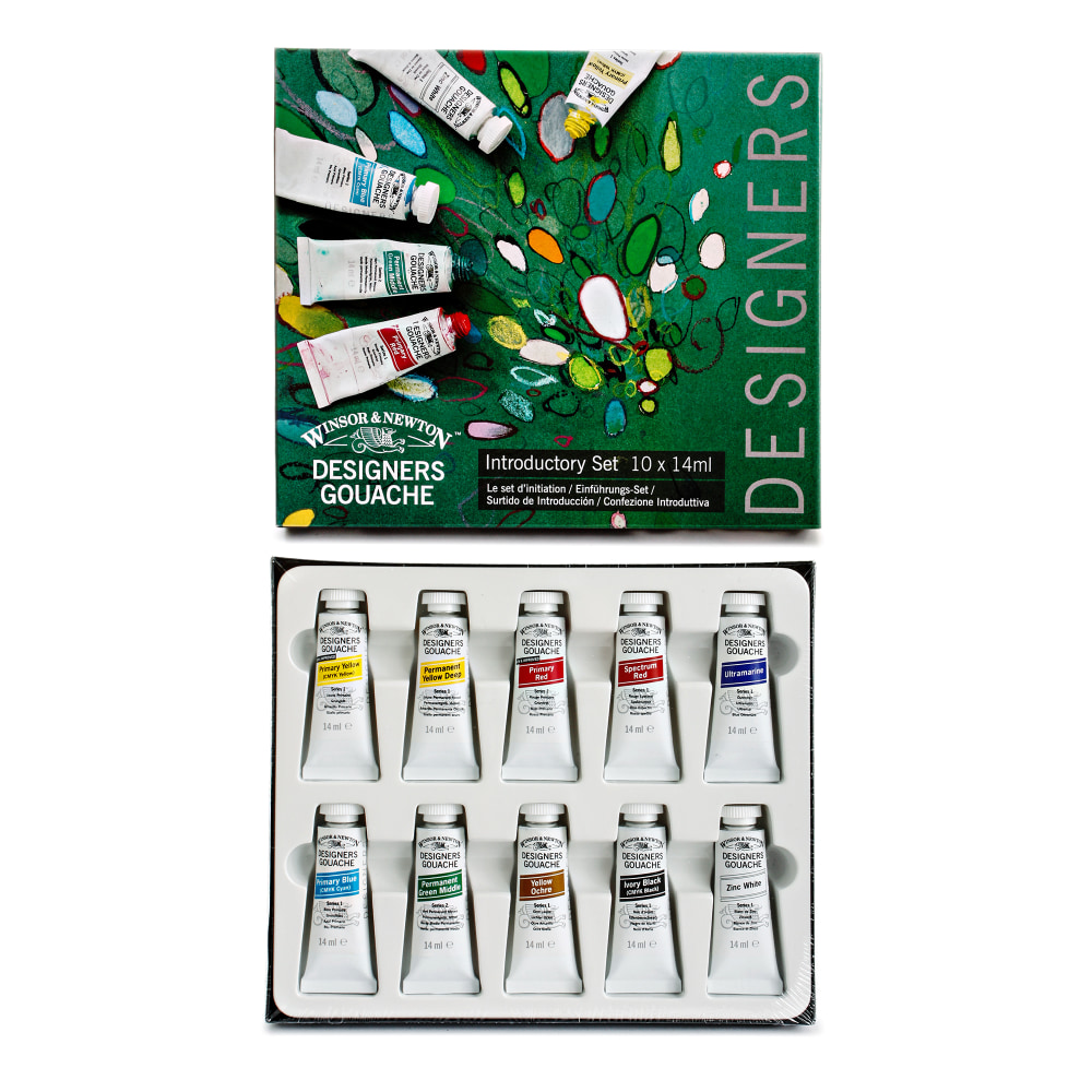 Winsor & Newton Designers&#x27; Gouache Introductory Set,