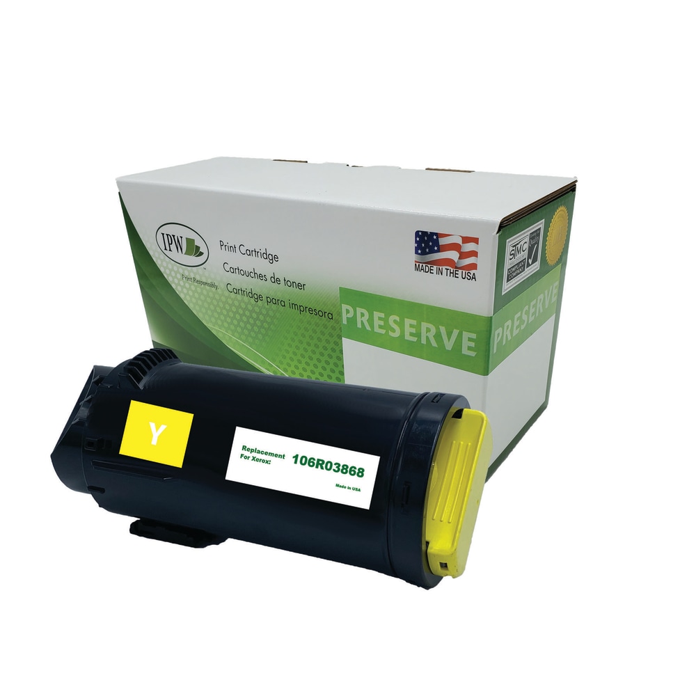 IPW Preserve Remanufactured Yellow Extra-High Yield Toner