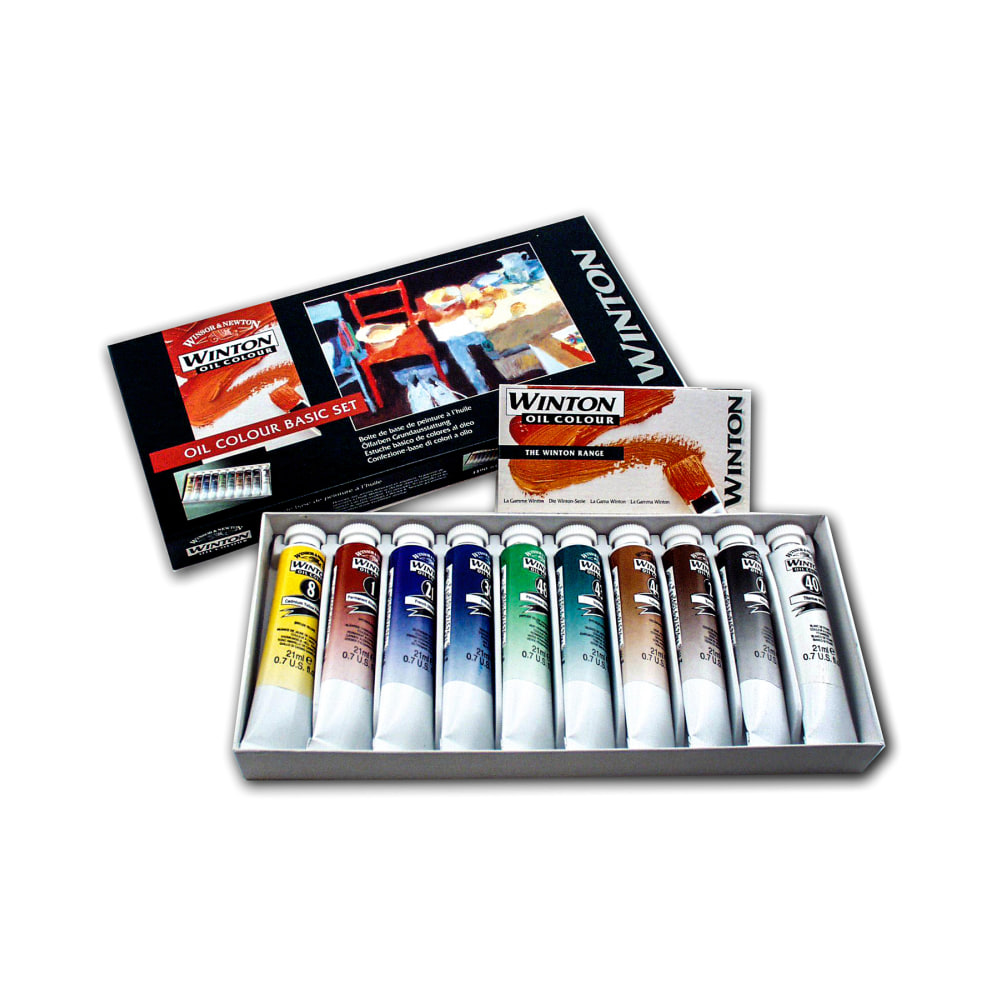Winsor & Newton Winton Oil Color Basic Set,