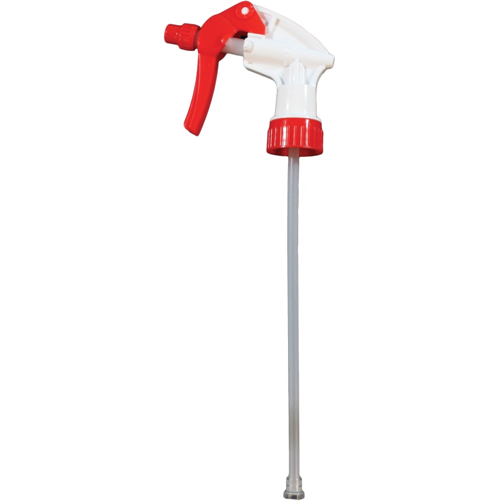 Genuine Joe Empty General-Purpose Trigger Sprayers, Red/White,