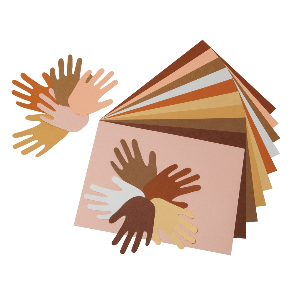 Prang® Multicultural Construction Paper, 12" x 18",