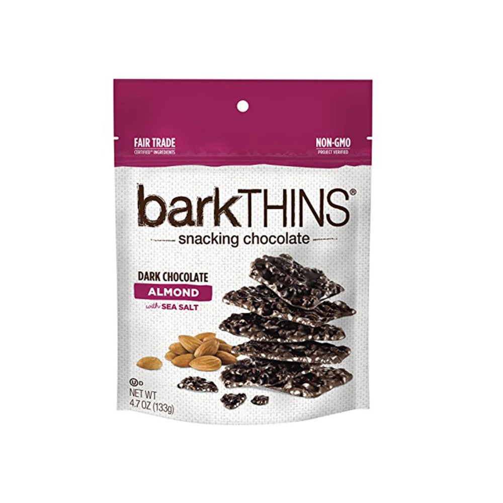 barkTHINS Dark Chocolate Almond With Sea Salt Snacking