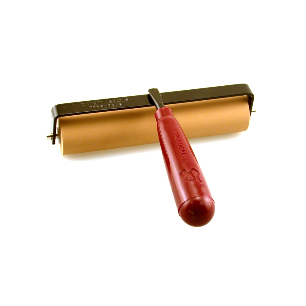 Speedball Rubber Brayer, Soft, 6"