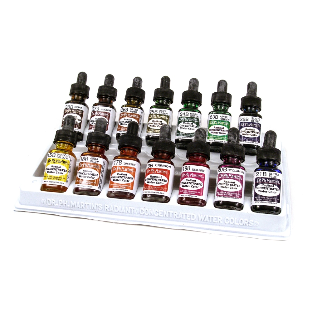 Dr. Ph. Martin&#x27;s Radiant Concentrated Watercolor Set, Set