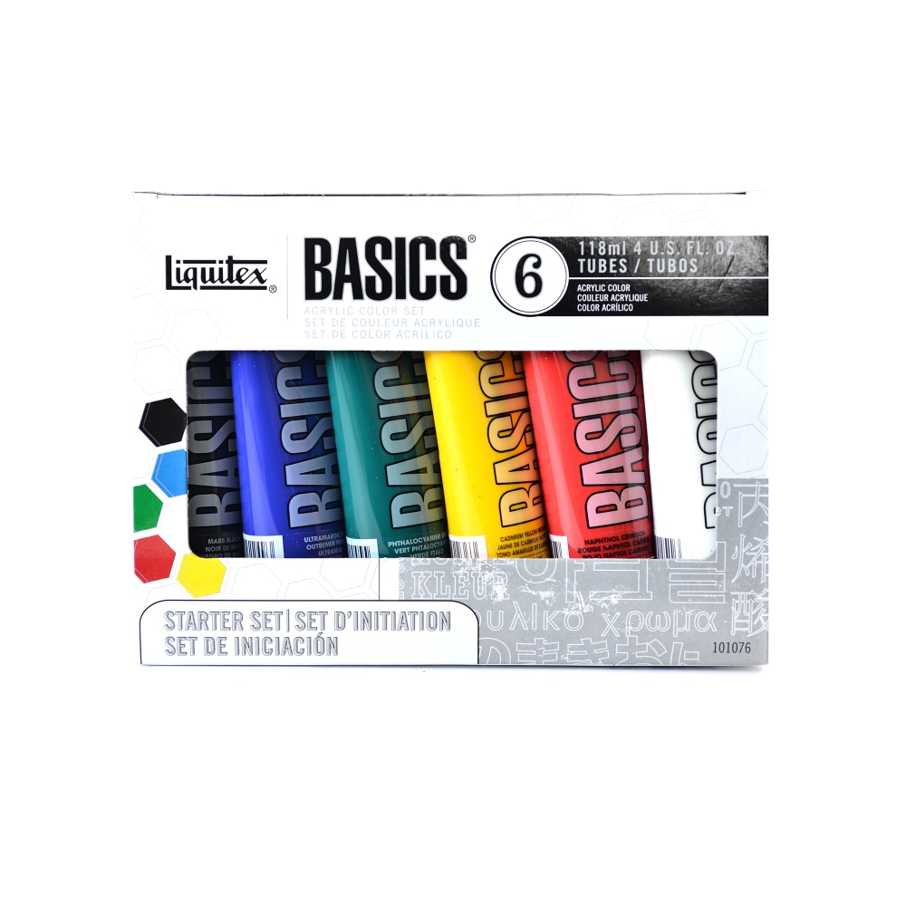 Liquitex Basics Value Series Acrylic Colors, 4 Oz,