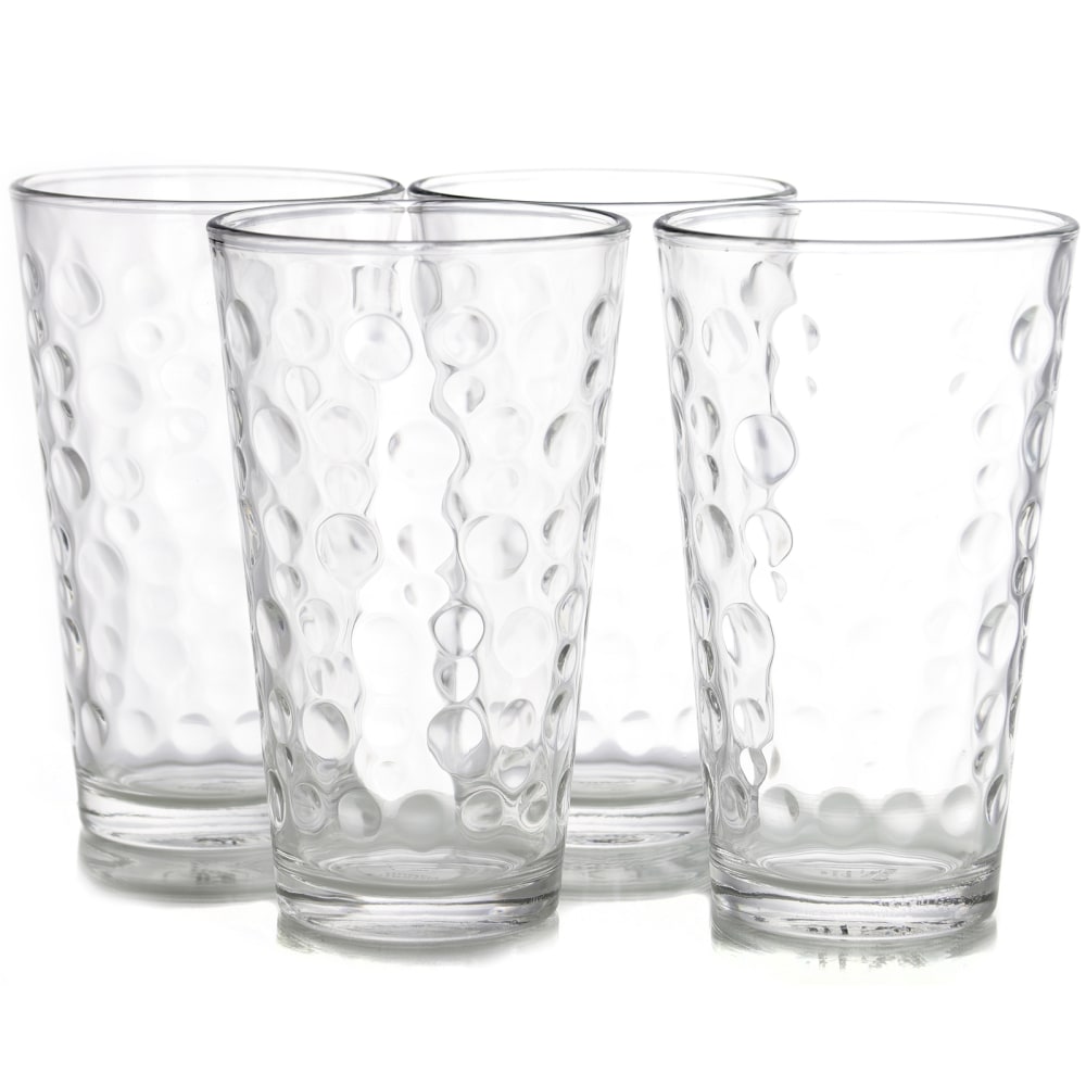 Gibson Home Great Foundations 4-Piece Tumbler Set, 16