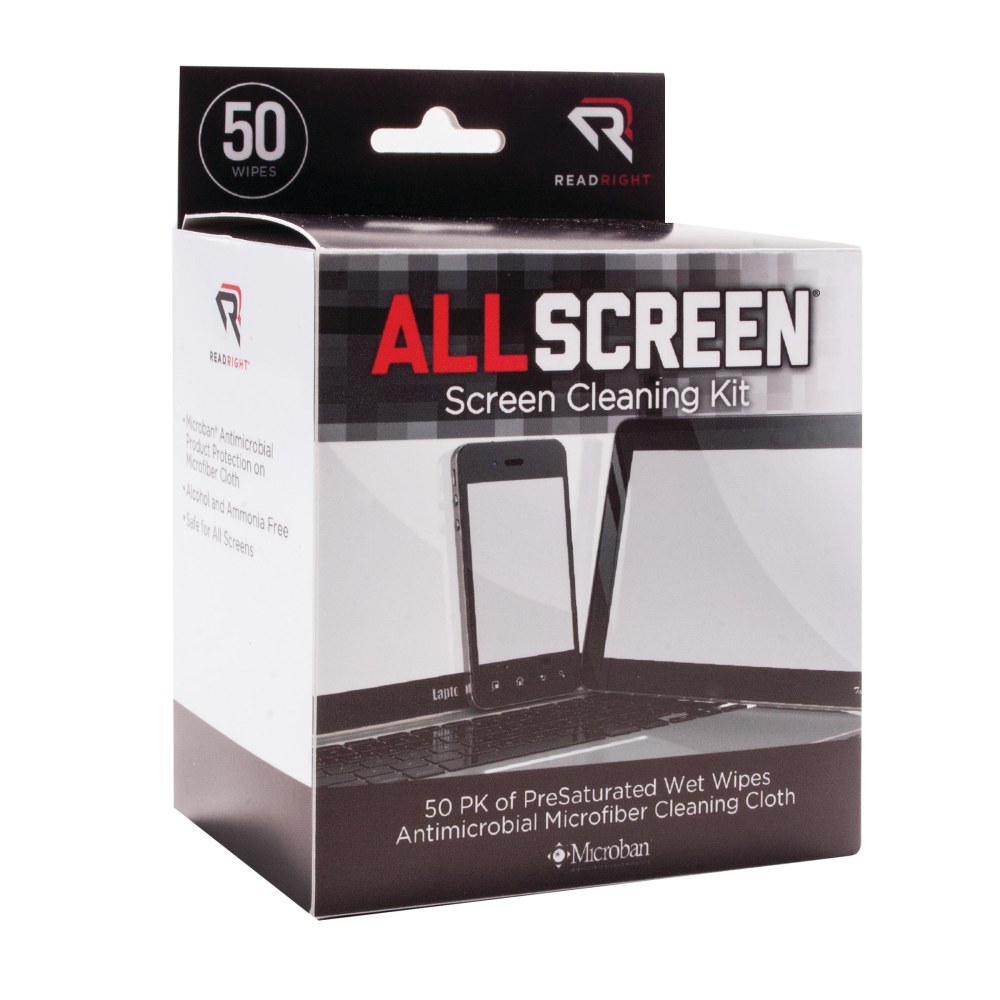 Advantus Read/Right Screen Cleaning Kit - For Display