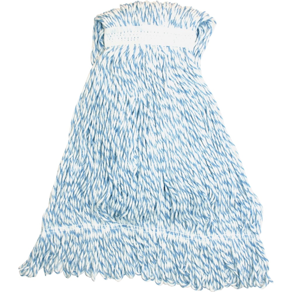 Genuine Joe Blue Stripes Hygrade Rayon Mophead -