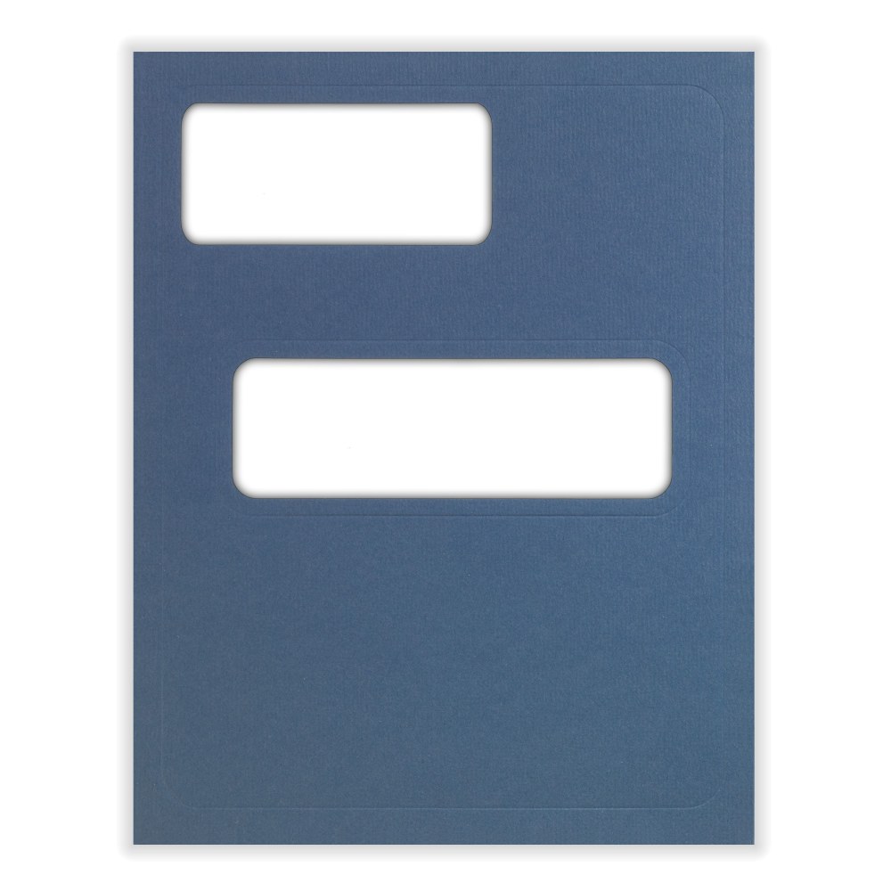 ComplyRight® Tax Presentation Folder, Double Offset Windows,