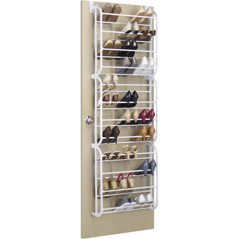 Whitmor 6780-4679-WHT Shoe Rack - 72 x Shoes