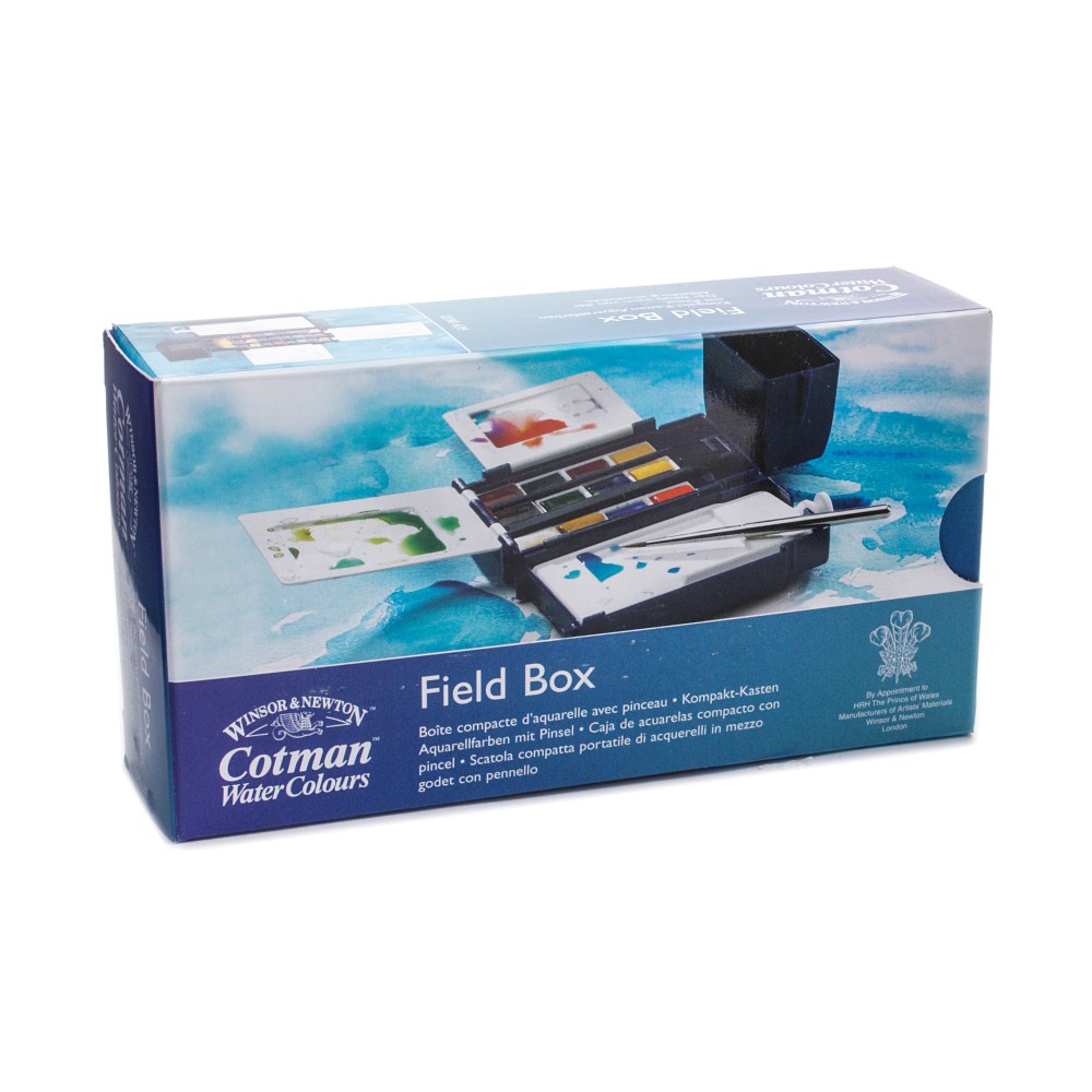 Winsor & Newton Cotman Watercolor Field Box, 5"