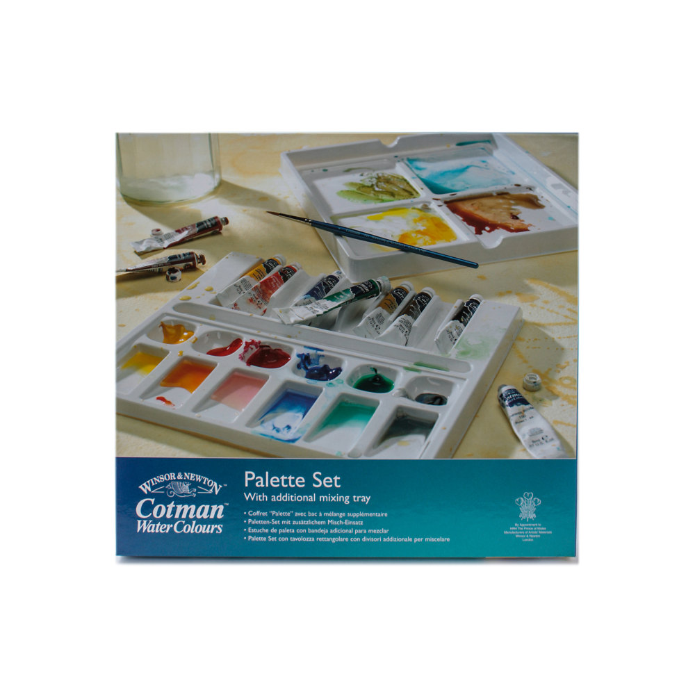 Winsor & Newton Cotman Watercolor Palette Set, 0.27