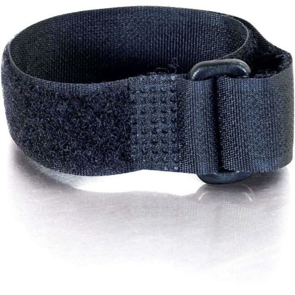 C2G 11" Hook-and-Loop Cable Management Straps, 12-pack