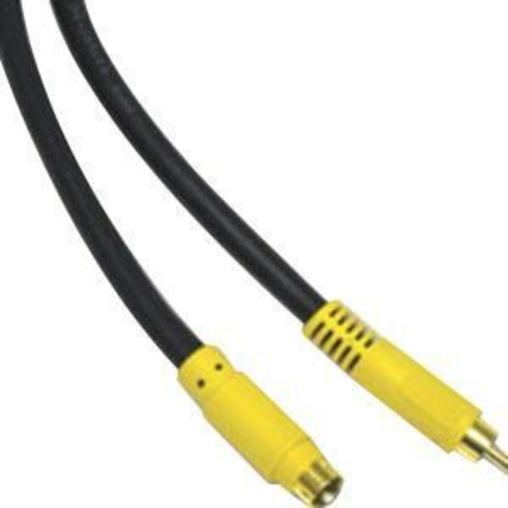 C2G 12ft Value Series Bi-Directional S-Video to Composite