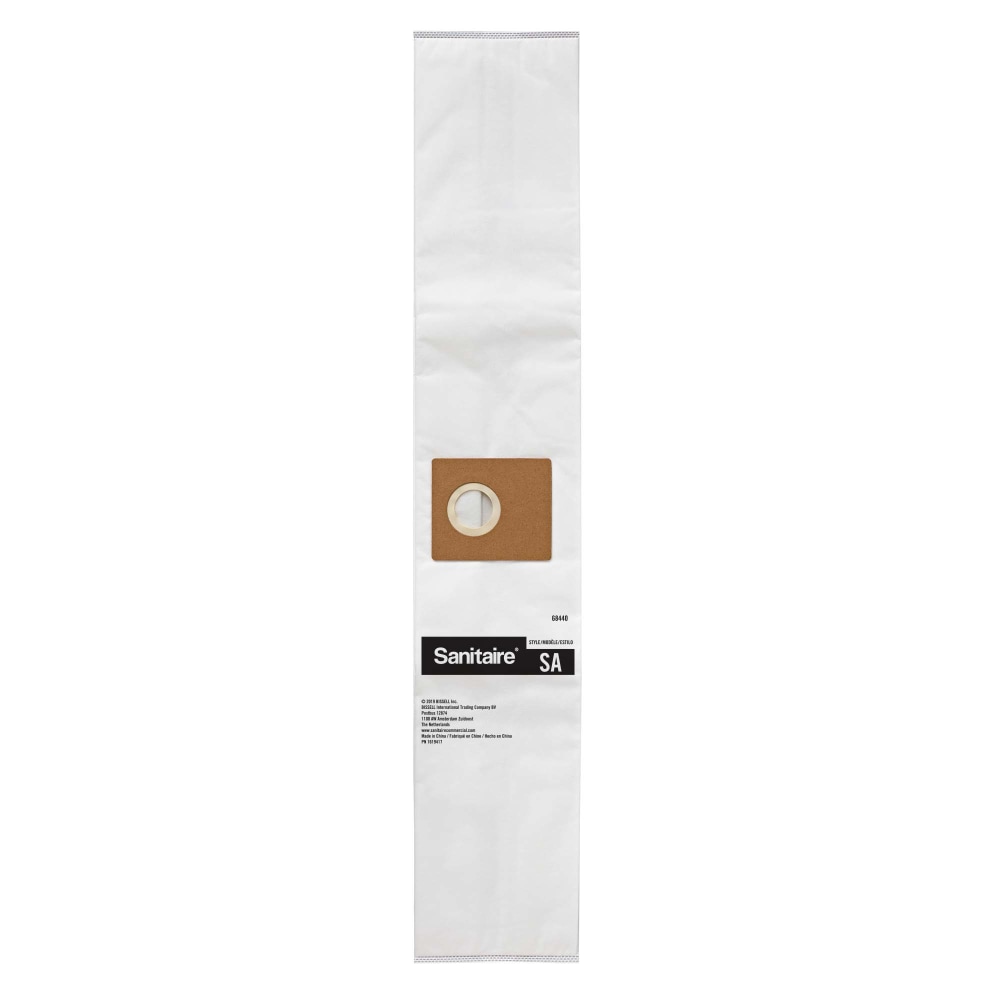 Sanitaire SA Premium Synthetic Vacuum Bags, 3.88-Quart, White,