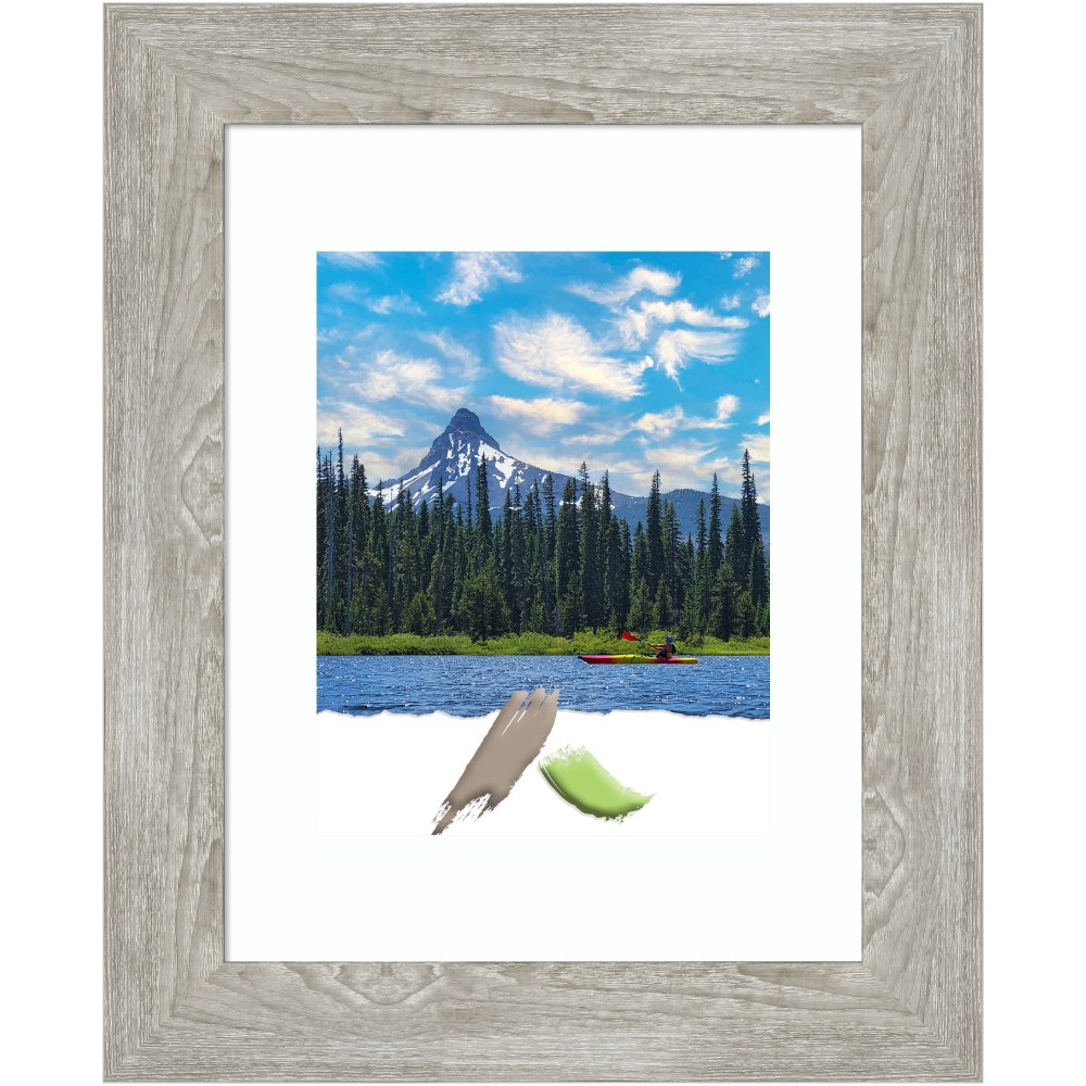 Amanti Art Rectangular Narrow Picture Frame, 15” x