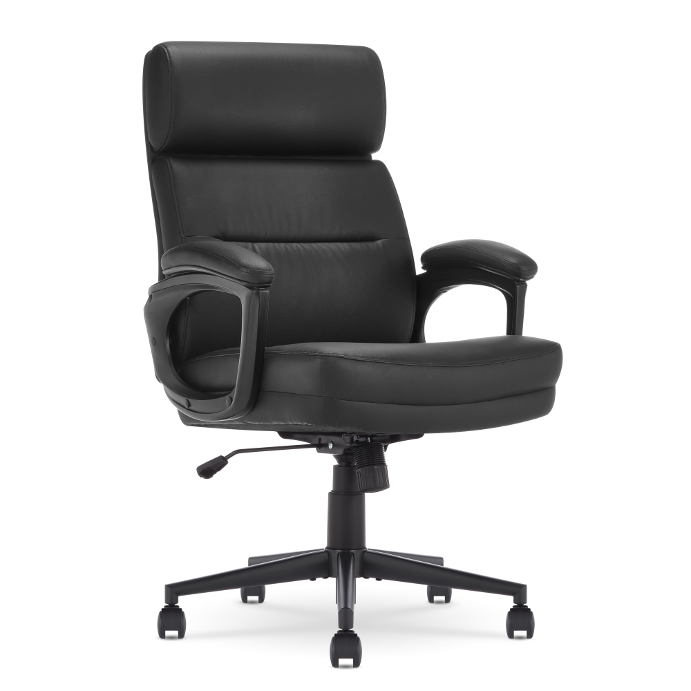 Serta Comfort Series Ergonomic Bonded Leather Mid-Back Executive