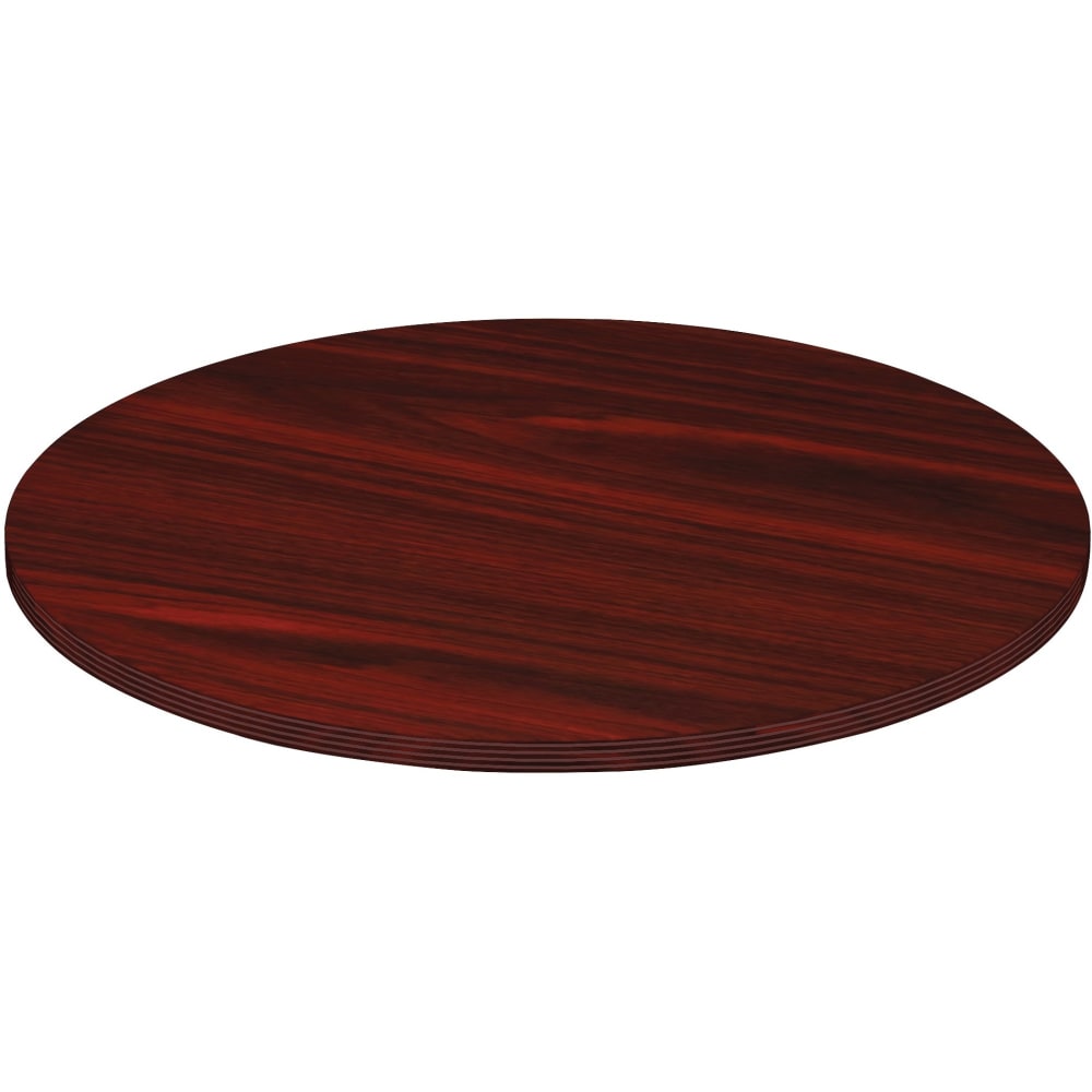 Lorell® Chateau Series Round Conference Table Top, 4'W,