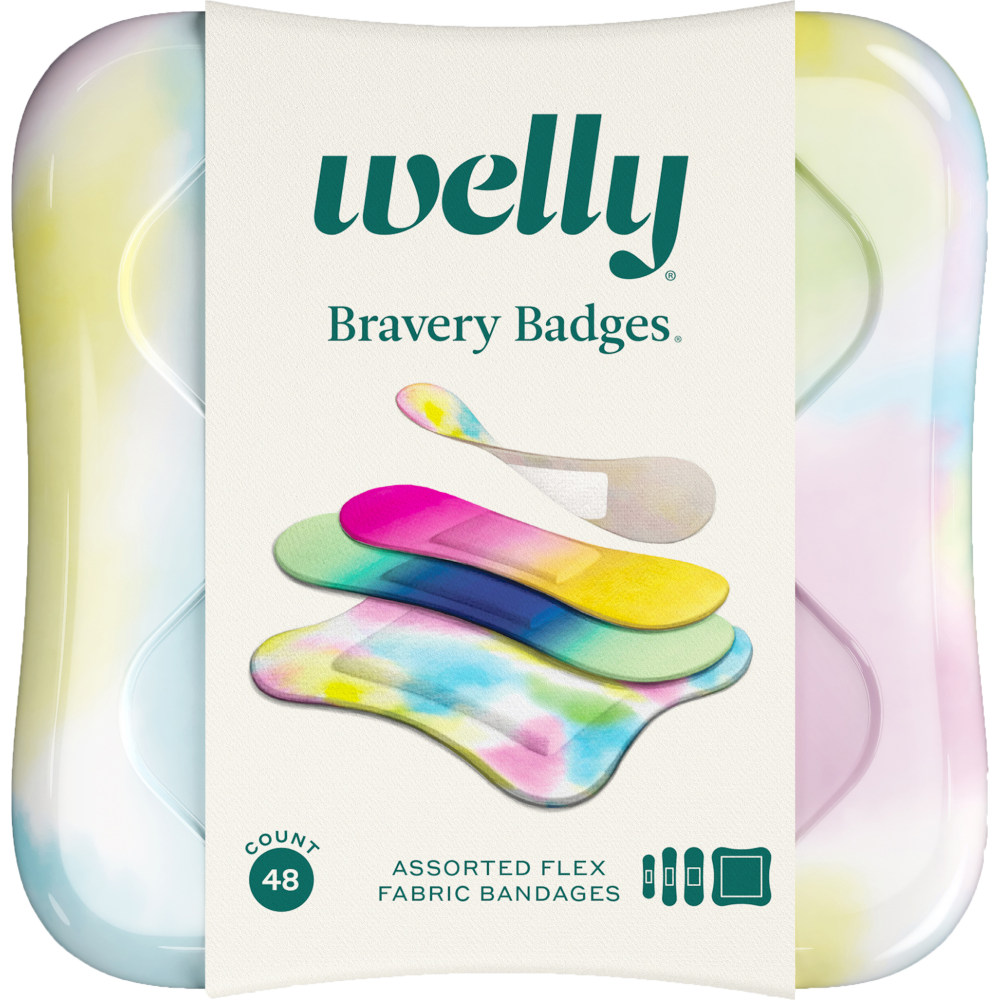 Welly Bravery Badges, Assorted Sizes, Assorted Colors, Pack