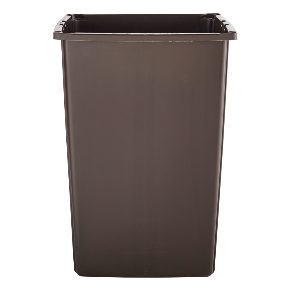 Rubbermaid® Glutton Rectangular Plastic Waste Container, 56