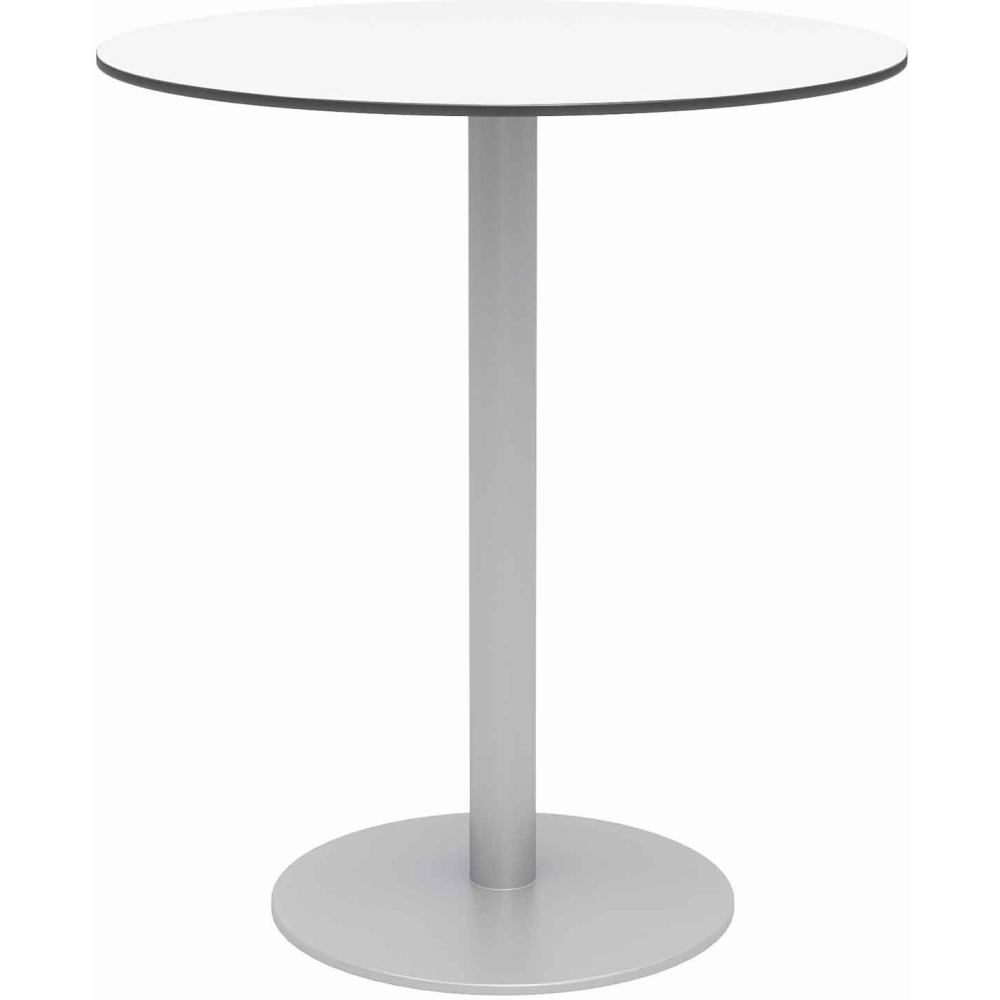 KFI Studios Eveleen Round Outdoor Bistro Patio Table,
