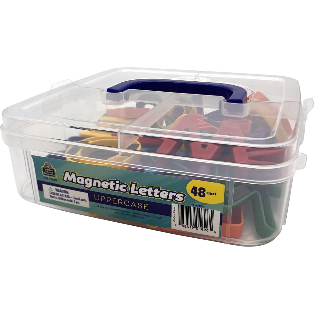 Teacher Created Resources Magnetic Letters, Uppercase, Assorted