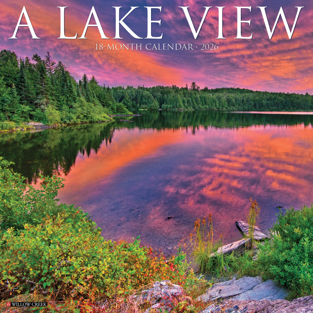 2026 Willow Creek Press Scenic Monthly Wall Calendar,