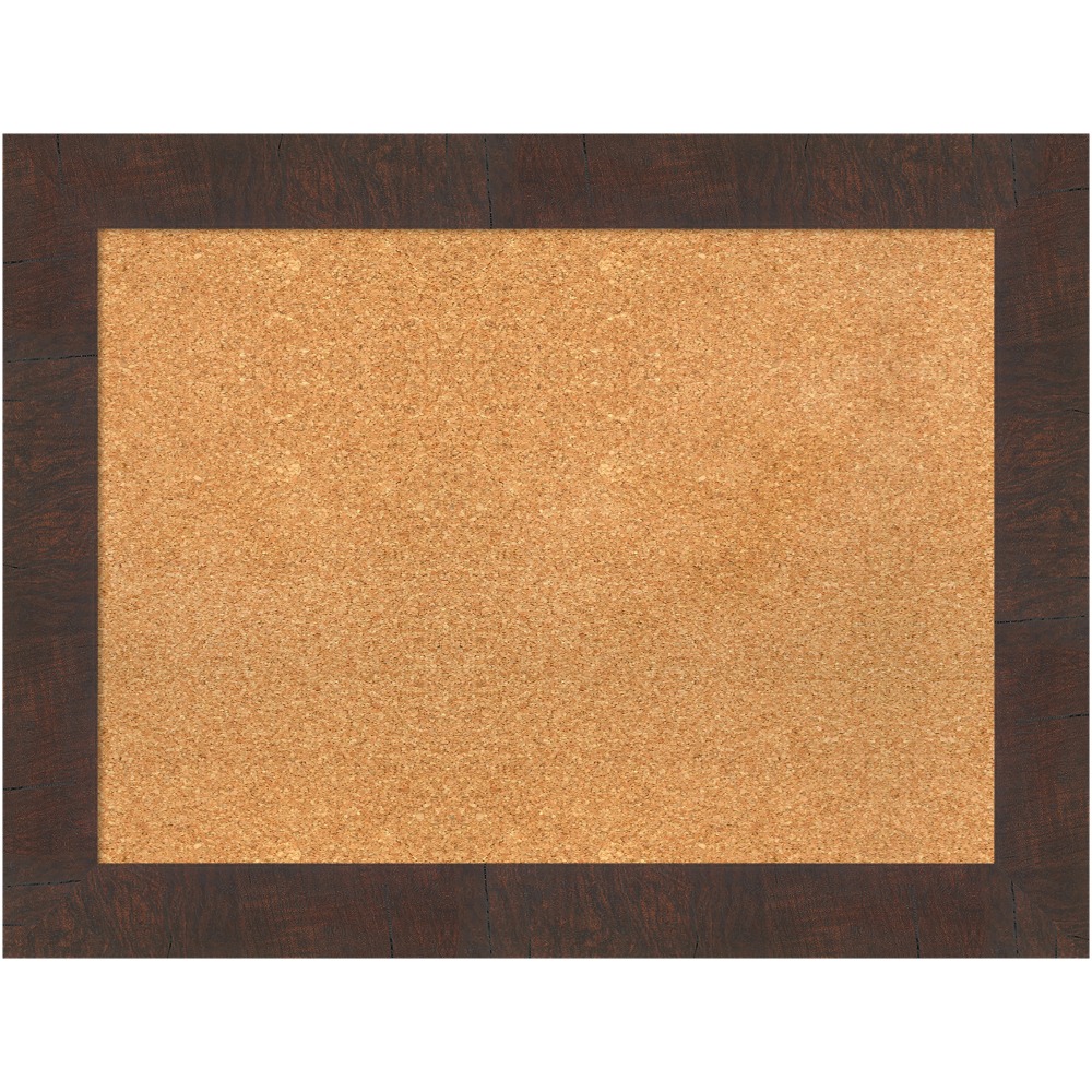 Amanti Art Non-Magnetic Cork Bulletin Board, 33" x
