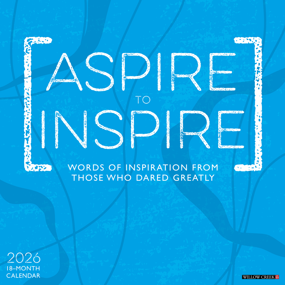 2026 Willow Creek Press Inspirational Monthly Wall Calendar,